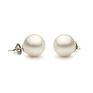 Matheu's Pearls 14k White Gold Freshwater Pearl Studs ESFW11012W