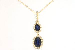 Matheus Sapphire and Diamond Necklace C9759SP