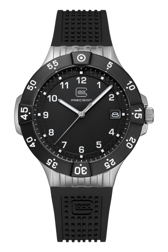 Glock Timepieces Black Rubber Black Dial GW-15-6-22