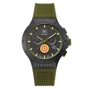 Glock Timepieces Limited Edition Green Dial Black Accent Mens  GW-27-1-24