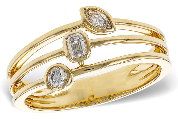 14KT Gold Ladies Diamond Ring