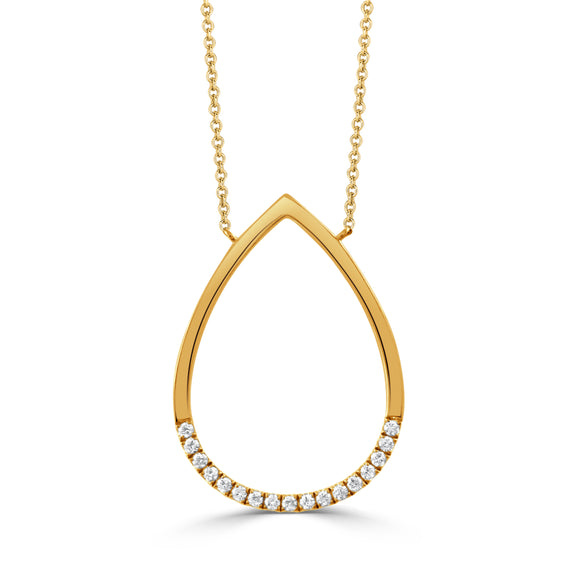 Doves by Doron Paloma Open Drop Necklace N11187