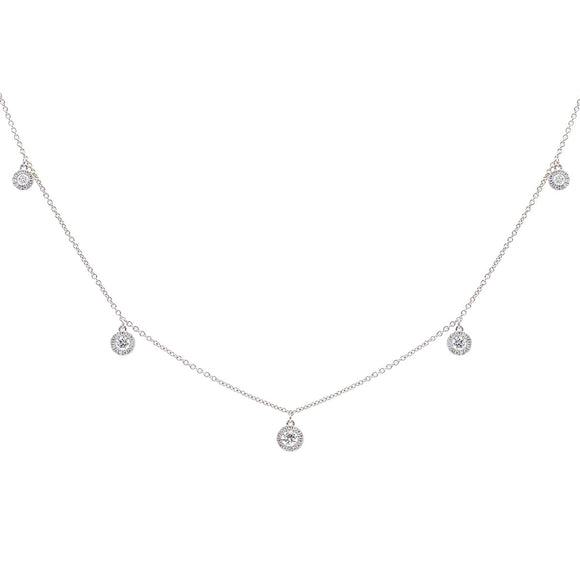 Matheus Stationed Diamond Necklace AP154351