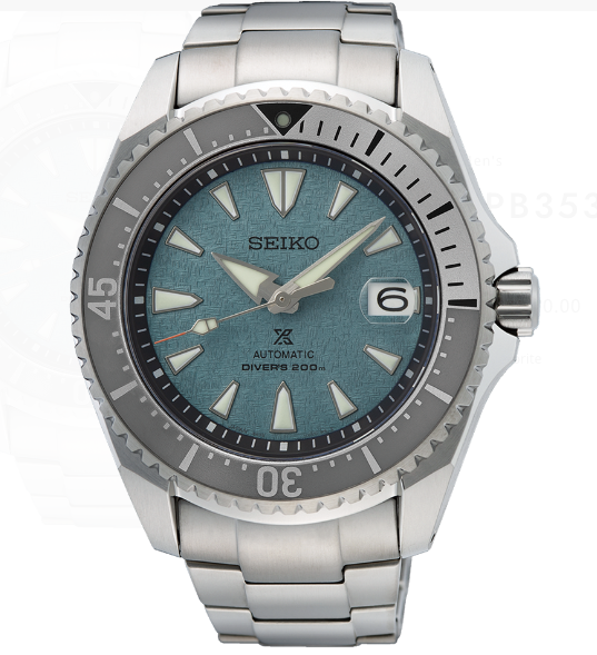 In Store Purchase Only. Seiko Mens Prospex Sea Teal Dial  SPB353J1