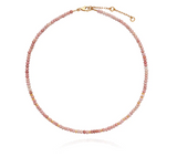 Anna Beck Pink Opal Beaded Necklace NK10484-GPOPL