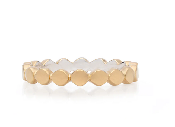 Anna Beck Scalloped Stacking Ring 2278R