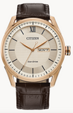 Citizen Classic Ivory Dial Leather Band AW0082-01A