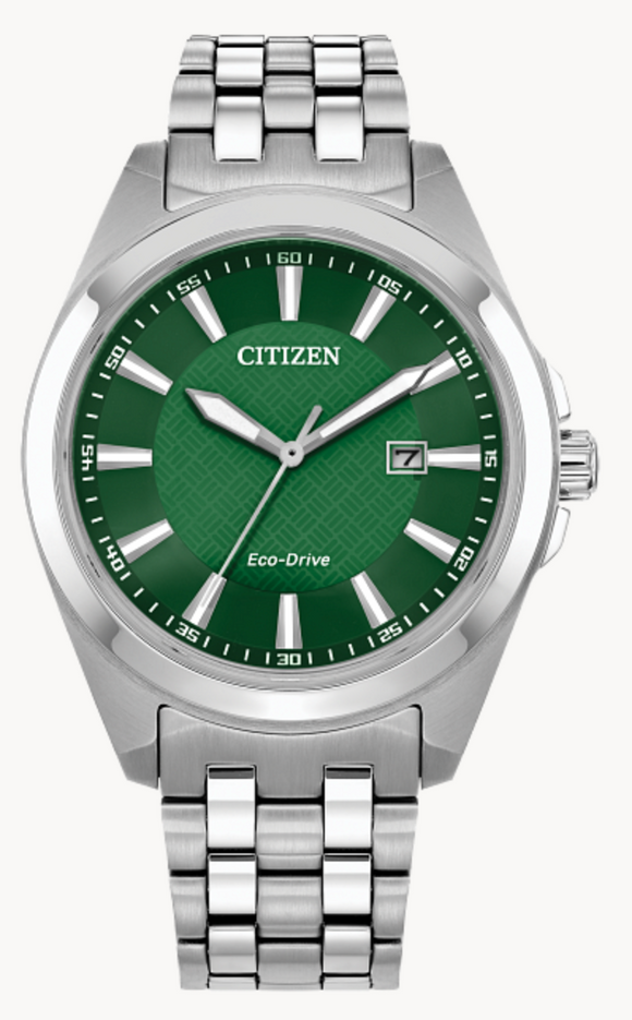 Citizen Peyten Green Dial Stainless Steel BM7530-50X
