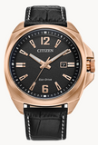 Citizen Mens Endicott Black Leather AW1723-02E