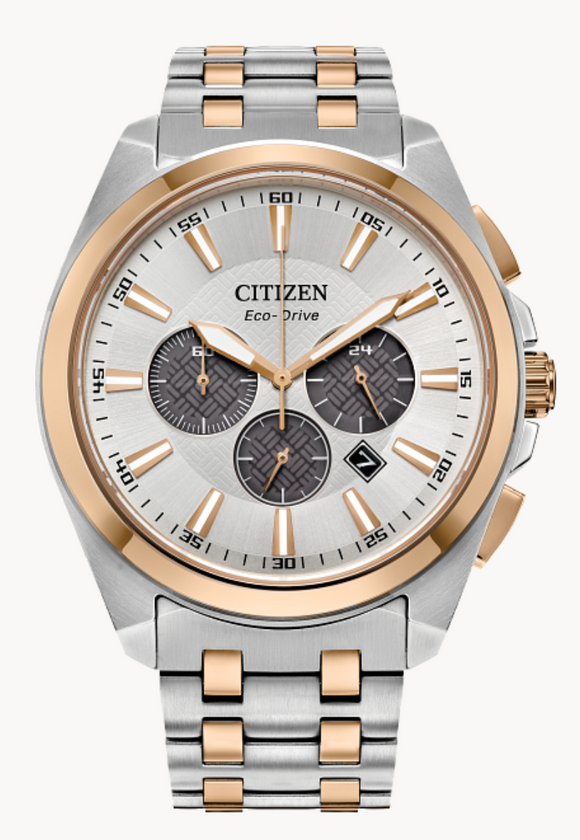 Citizen Mens Peyten Two Toned Stainless Steel CA4516-59A