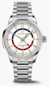 Norqain Freedom 60 GMT White Dial 40mm