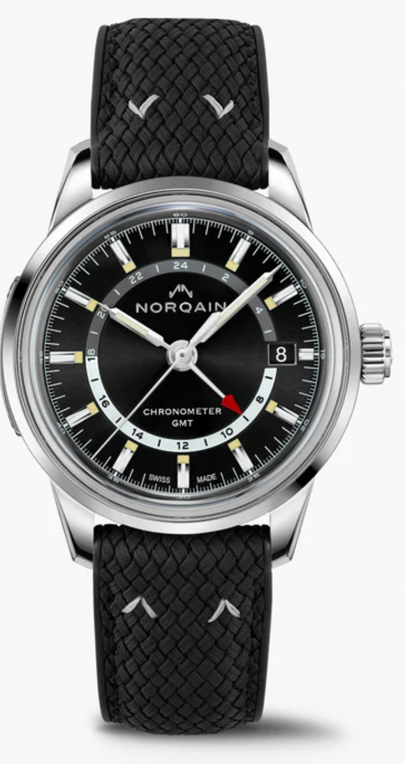 Norqain Freedom 60 GMT 40 MM Black Rubber