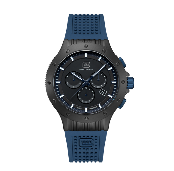 Glock Timepieces Limited Edition Blue and Black Chrono GW-27-2-24