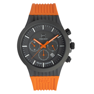 Glock Timepieces Orange Rubber Strap Chrono GW-39-1-24