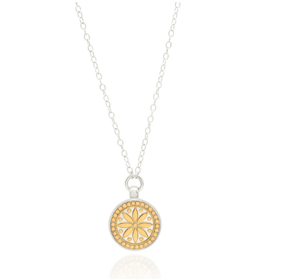 Winchester Necklace - Gold & Silver NK10659-TWT