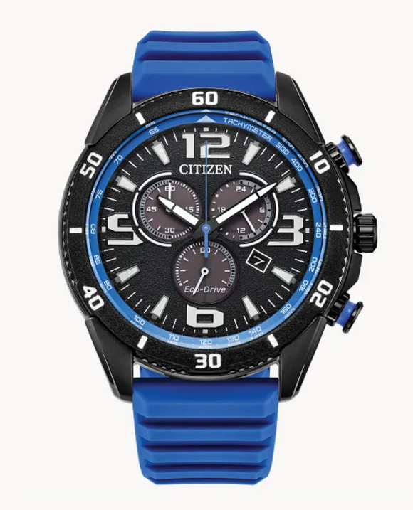 Brycen Black Dial Silicon Strap AT2586-05E