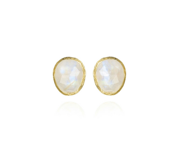 Jorge Revilla Rainbow Moonstone & 18kt Gold Vermeil PE129-2963/ESO