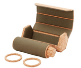 Wolf Cortica Triple Hexagon Watch Roll With Capsule 668361