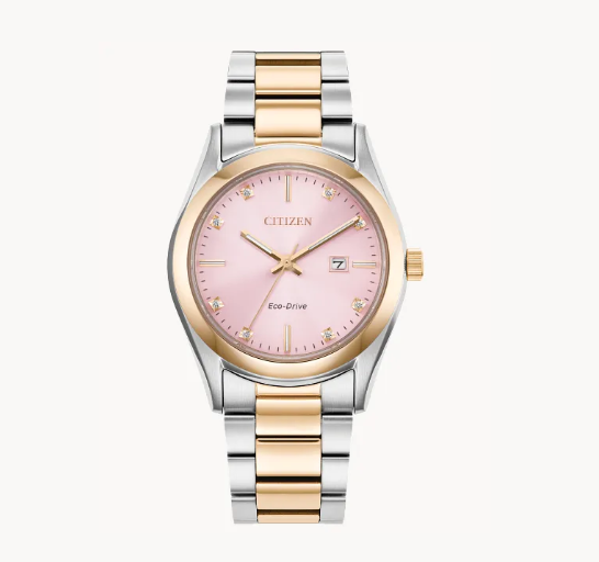 Ladies Citizen Sport Luxury Pink Dial EM2706-58A