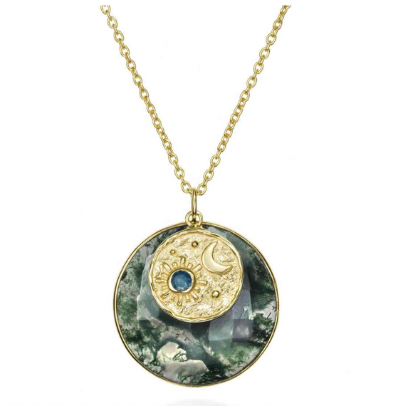 Jorge Revilla LUNA Necklace Gold Vermeil CL129-30/MUO