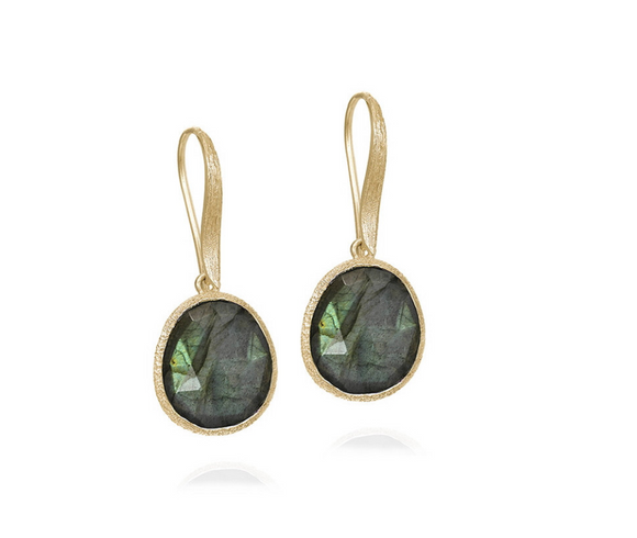 Jorge Revilla Labradorite Hook Earrings PE-129-024LO