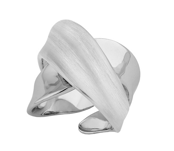 Jorge Revilla White Gold Fashion Statement Ring O121-9621M16