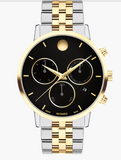 Movado Museum Classic Two Toned Black Dial 0607777