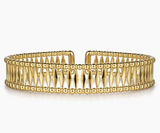 Gabriel & Co 14K Yellow Gold Bujukan Cuff Bracelet