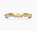 Gabriel & Co 14K Yellow Gold Diamond Stackable Ring 0.24ct