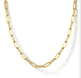 Gabriel & Co 14k Yellow Gold Paperclip Chain