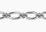 Gabriel & Co 925 Sterling Silver Link Chain Bracelet-Bujukan