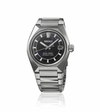 Seiko King VANAC Black Dial Stainless Steel Band  HKF003