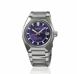 Seiko King VANAC Purple Dial Stainless Steel Band HKF001
