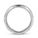 Gabriel & Co Men's Titanium Wedding Band