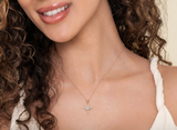 Gabriel & Co Pendant Necklace Starburst 14K Yellow Gold Diamond 0.25ct NK4847Y45JJ
