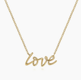 Gabriel & Co 14K Yellow Gold Love Necklace NK6479Y4JJJ