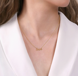 Gabriel & Co 14K Yellow Gold Love Necklace NK6479Y4JJJ