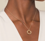 Gabriel & Co Pendant Necklace 14K Yellow Gold Rope Bujukan NK6531Y4JJJ