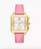 Michele Deco Sport Chronograph Vintage Pink Silicone MWW06K000076