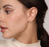 Gabriel & Co Classic Hoop Earrings 14K Yellow Gold EG15169Y4JJJ