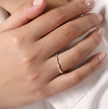 Gabriel & Co 14K Yellow Gold Bujukan Marquise Station Diamond Ring LR52157Y45JJ