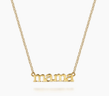 Gabriel & Co 14K Yellow 'Mama' Initial Necklace NK7109Y4JJJ