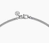 Gabriel & Co 22 Inch 3mm 925 Sterling Silver Men's Solid Link Chain Necklace