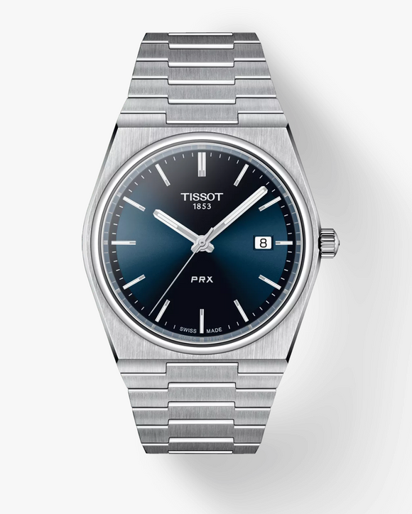 TISSOT T-CLASSIC  PRX 40250  BLUE T137.410.11.041.00