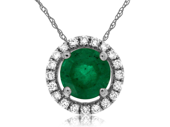 Matheus Emerald and Diamond Necklace WC7938E