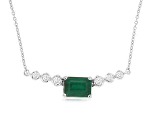 Matheus Emerald and Diamond Necklace WH1702E