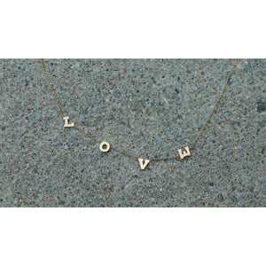 Zoe Chicco Love Necklace