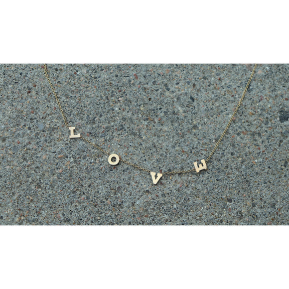 Zoe Chicco Love Necklace