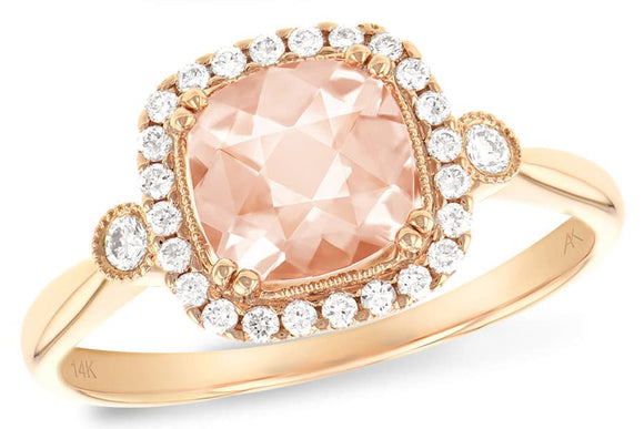 14KT Gold Ladies Diamond Ring - A241-66353_Y