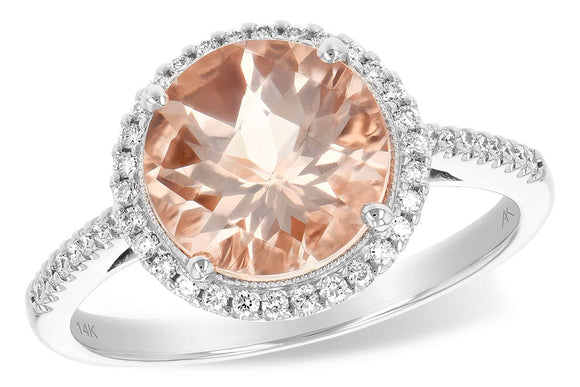 14KT Gold Ladies Diamond Ring - A242-59917_W
